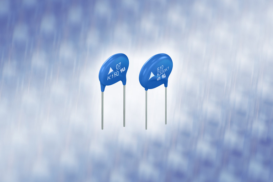 TDK introduces extremely compact StandarD series disk varistors
